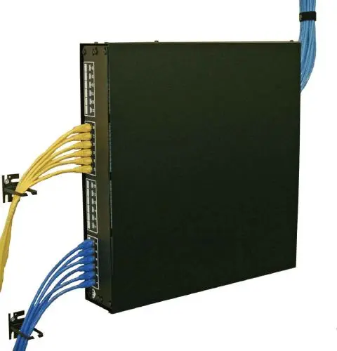 Great Lakes 2U Wall Rack Mount Box, 50 lb Weight Capacity