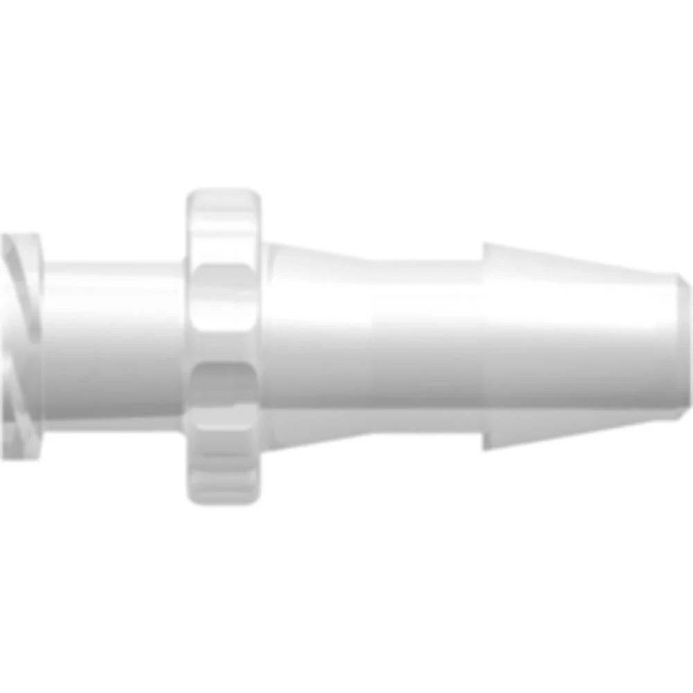 LinkTech Female Luer Thread Style to 200 Series Barb, 3/16" (4.8mm) ID Tubing, Animal- Free Polypropylene — Pack of 1,000