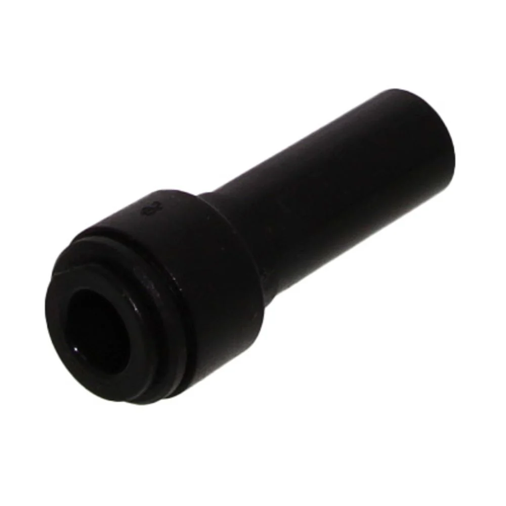 John Guest Reducer Stem Black Acetal - 6mm x 8mm Stem — Box of 500