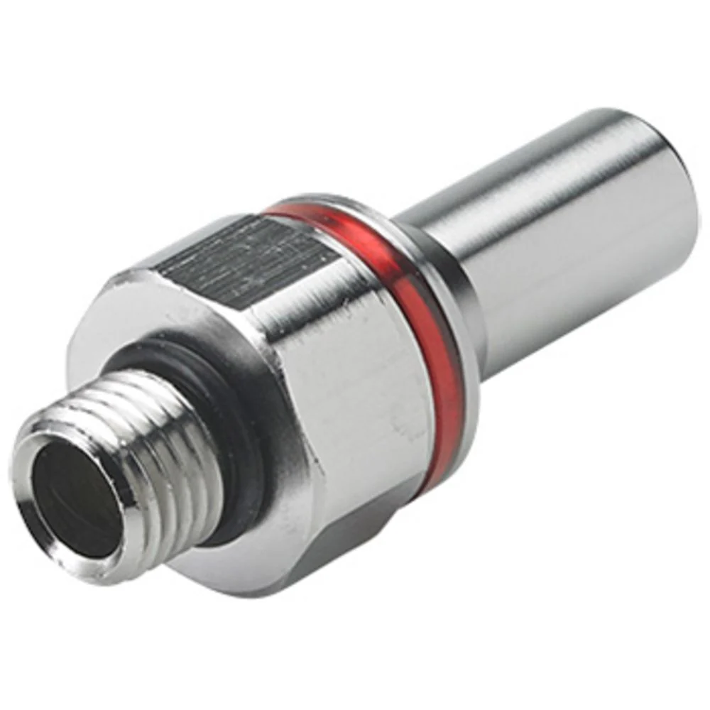 RPLQ4D46004RED Rack and Panel Insert Straight Thread Port 1/4 SAE-04 Warm Red — Pack of 100