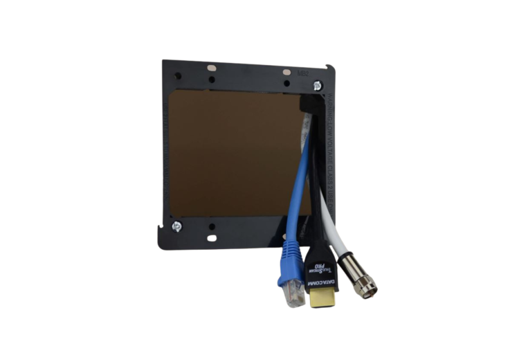 2-Gang Low Voltage Mounting Bracket For Cable Plate