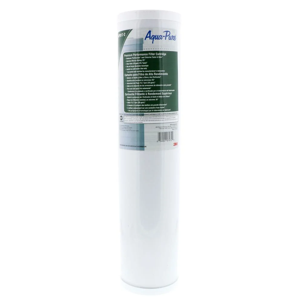 3M Aqua-Pure AP817-2 Whole House Carbon Filter 20" BB 25 micron — 8-Pack