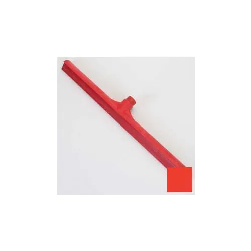Spectrum® Color-Coded One-Piece Rubber Floor Squeegee 24" - Red - 3656805 - Pkg Qty 6