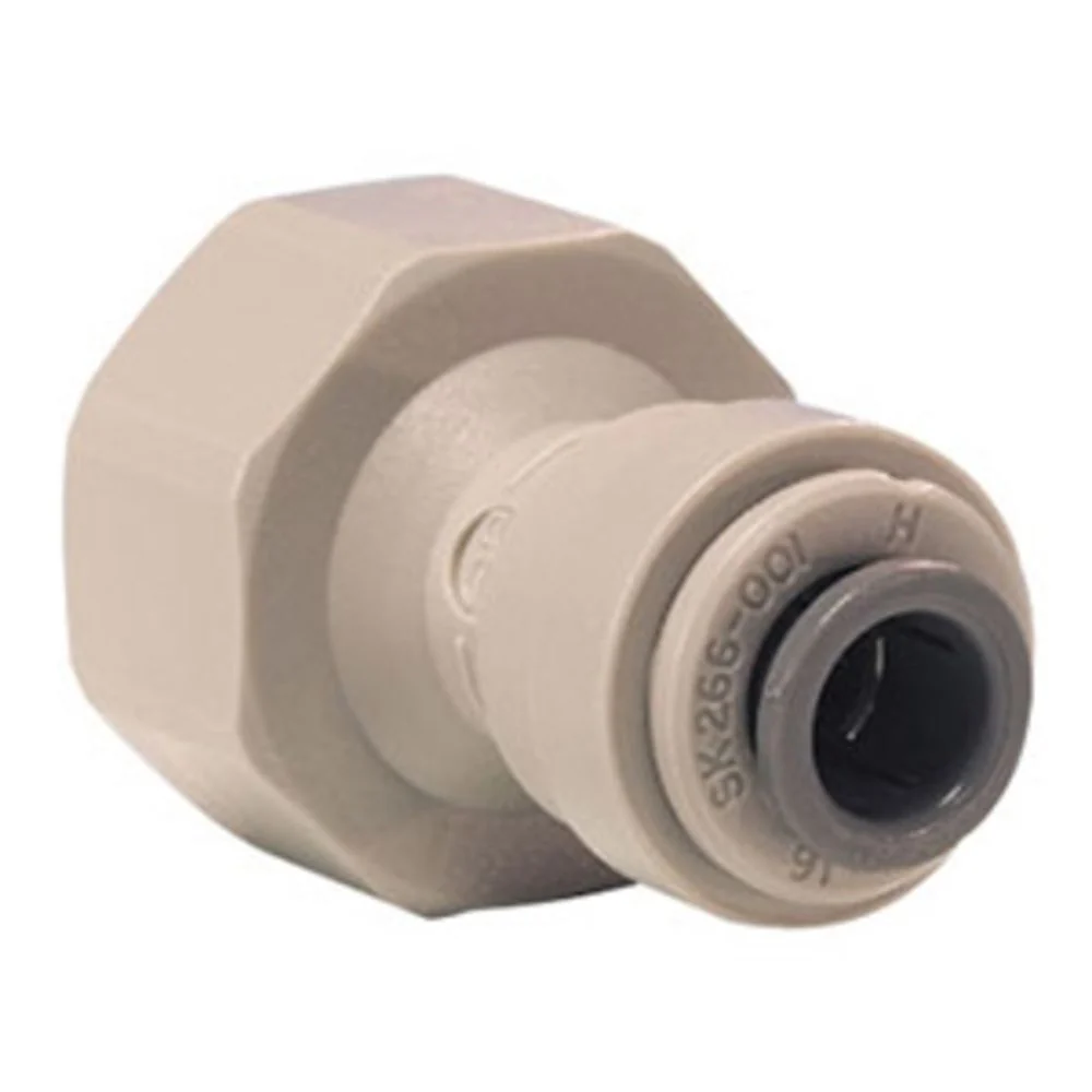John Guest Female Adapter-Cone End BSPP - 5/16 x 1/2 BSPP — Box of 150
