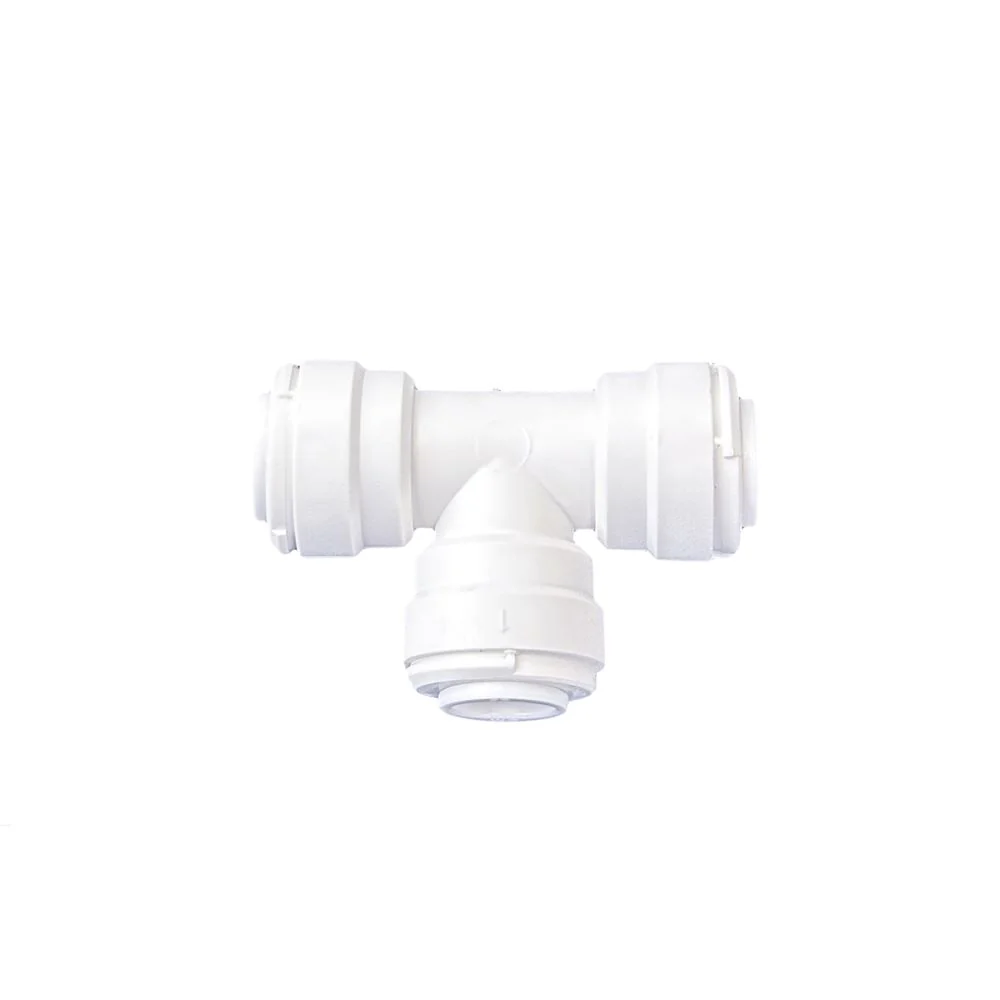 NeoFit - Polypropylene Natural White Union Tee- 1/2" tube OD — Single