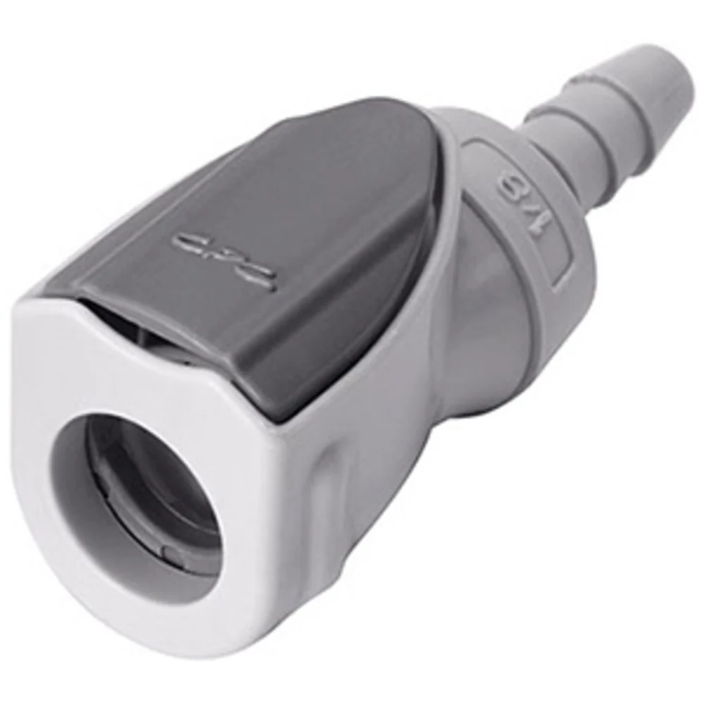 NS1D170212 Valved In-Line Hose Barb Coupling Body 1/8 ID Barb — Pack of 250