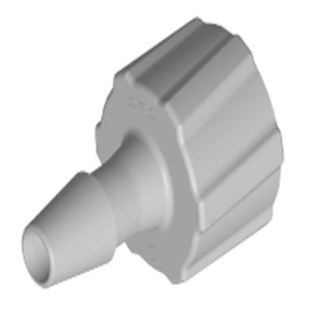 LM41 Luer Fitting Natural Polypropylene Male Luer X 1/8 HB — Bag of 100