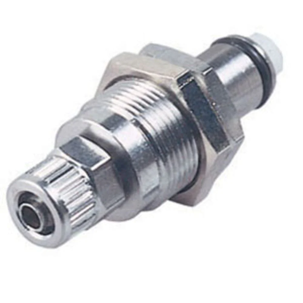LC40004 Non - Valved Panel Mount Coupling Insert 1/4 PTF — Single