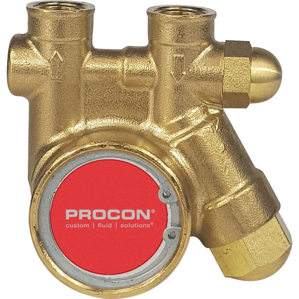 Rotary Vane Brass Pump 70GPH (210LPH), 100-150psi, EPDM, Standard-Non External adjust — Pack of 6