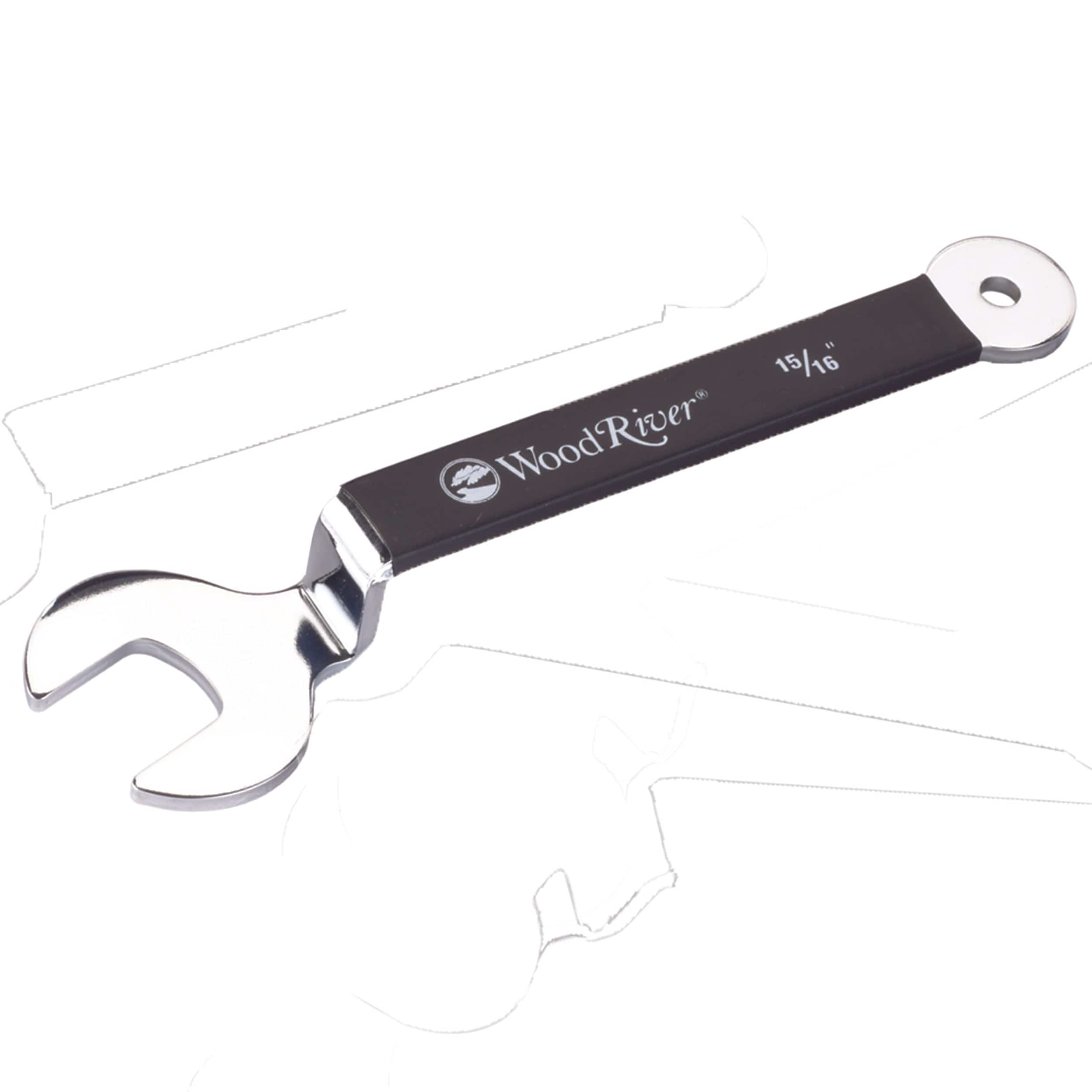 Offset Router Collet Wrench For Bosch, Makita and 3-1/4HP Triton Routers - 15/16"