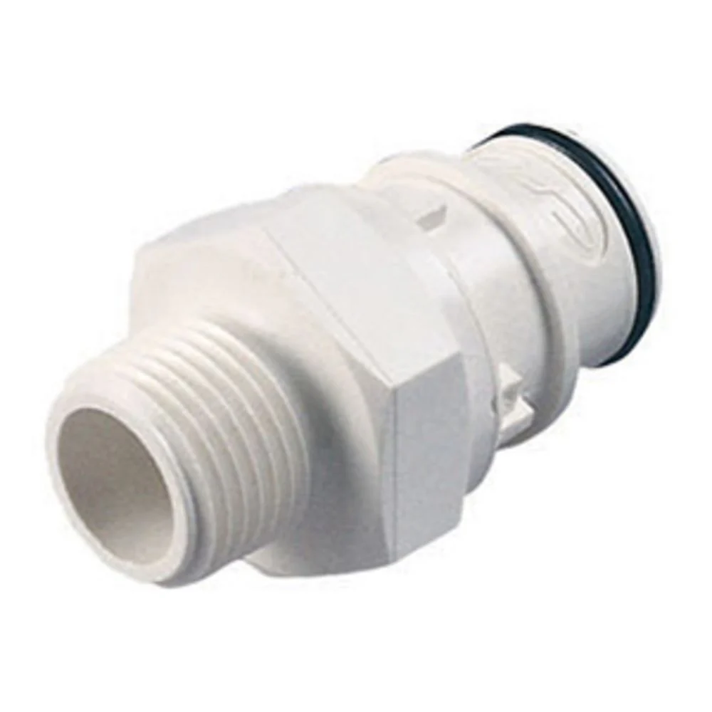 HFCD24635 Valved Male Thread Coupling Insert 3/8 NPT — Single