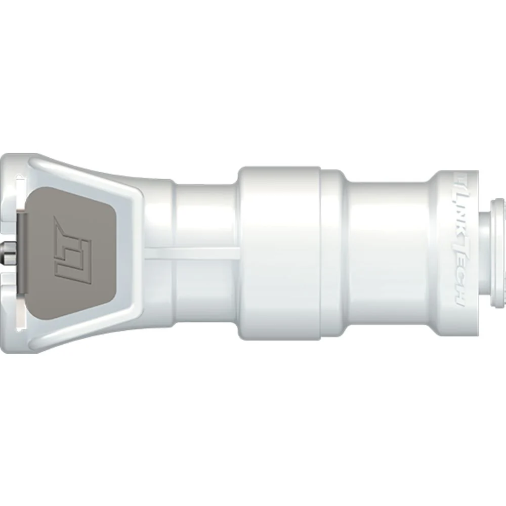 LinkTech 40ACV Series 1/4" In-line Socket, V, Push-In — Single