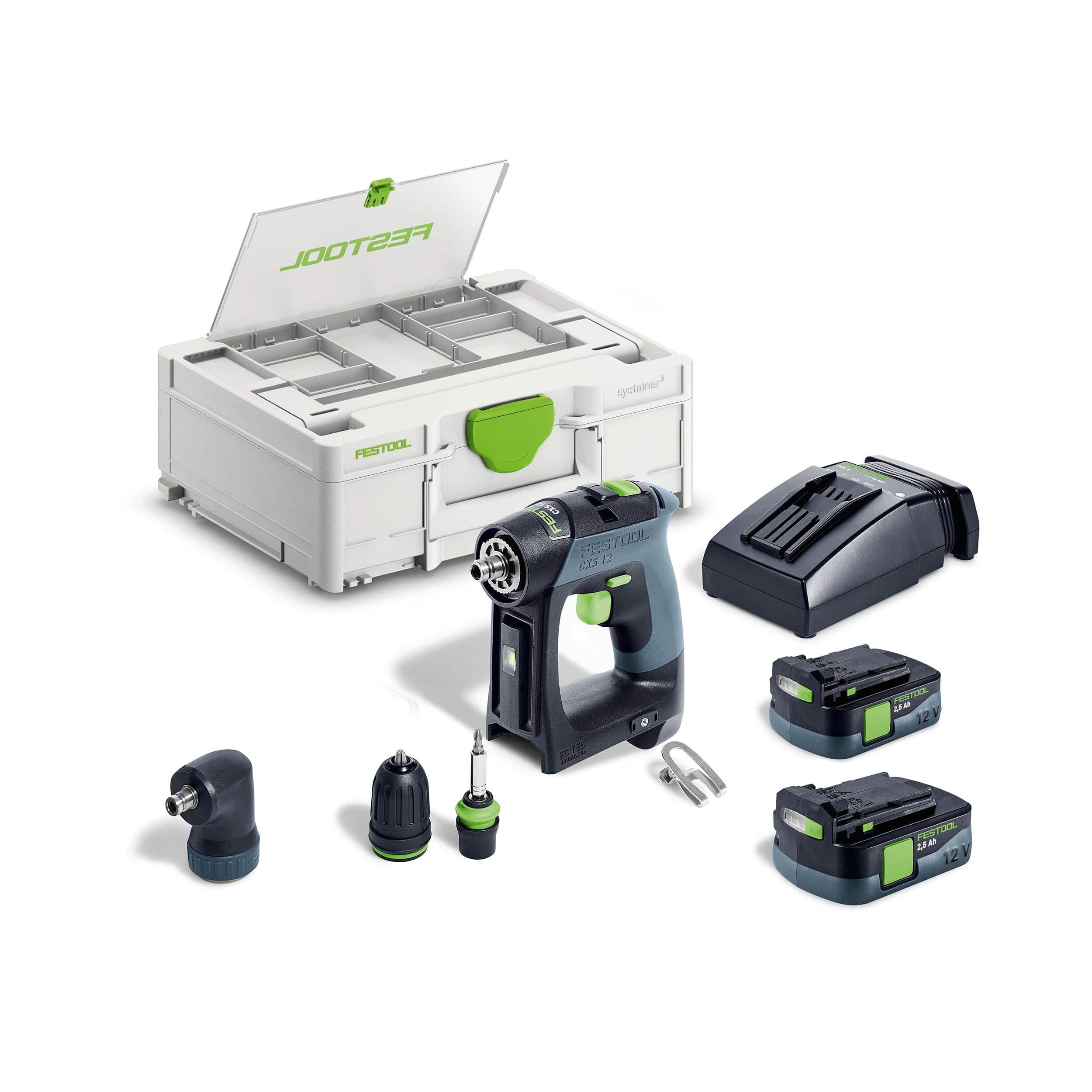 CXS 12 2.5 Ah - Cordless Drill Set