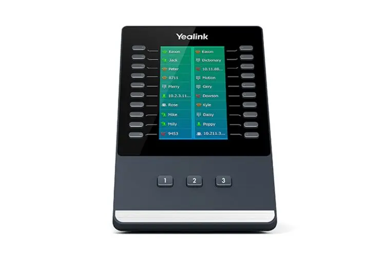 Yealink EXP50 Color-screen Expansion Module w/ 4.3 inch LCD display, New, Original