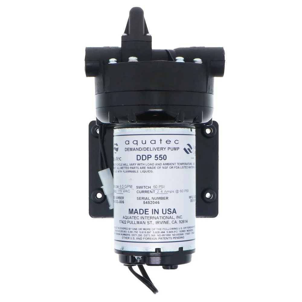 Aquatec 5513-1E01-J606 Pump 6.0 gpm, 1/2 FPT, 115VAC — Box of 12