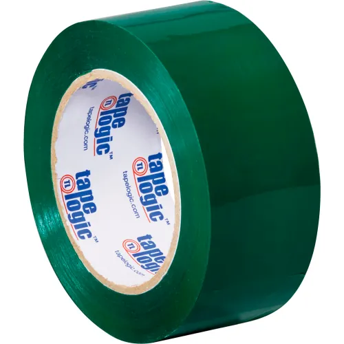 Tape Logic® Colored Carton Sealing Tape, 2" x 110 Yds., 2.2 Mil, Green - Pkg Qty 6