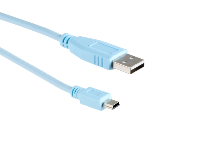 Cisco Blue USB Console Cable, 6ft, Compatible, CAB-CONSOLE-USB