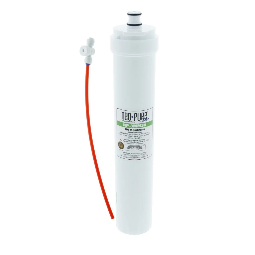 Neo-Pure NP-3MM30 SQC Compatible TFC RO Membrane 30 gpd — Pack of 4