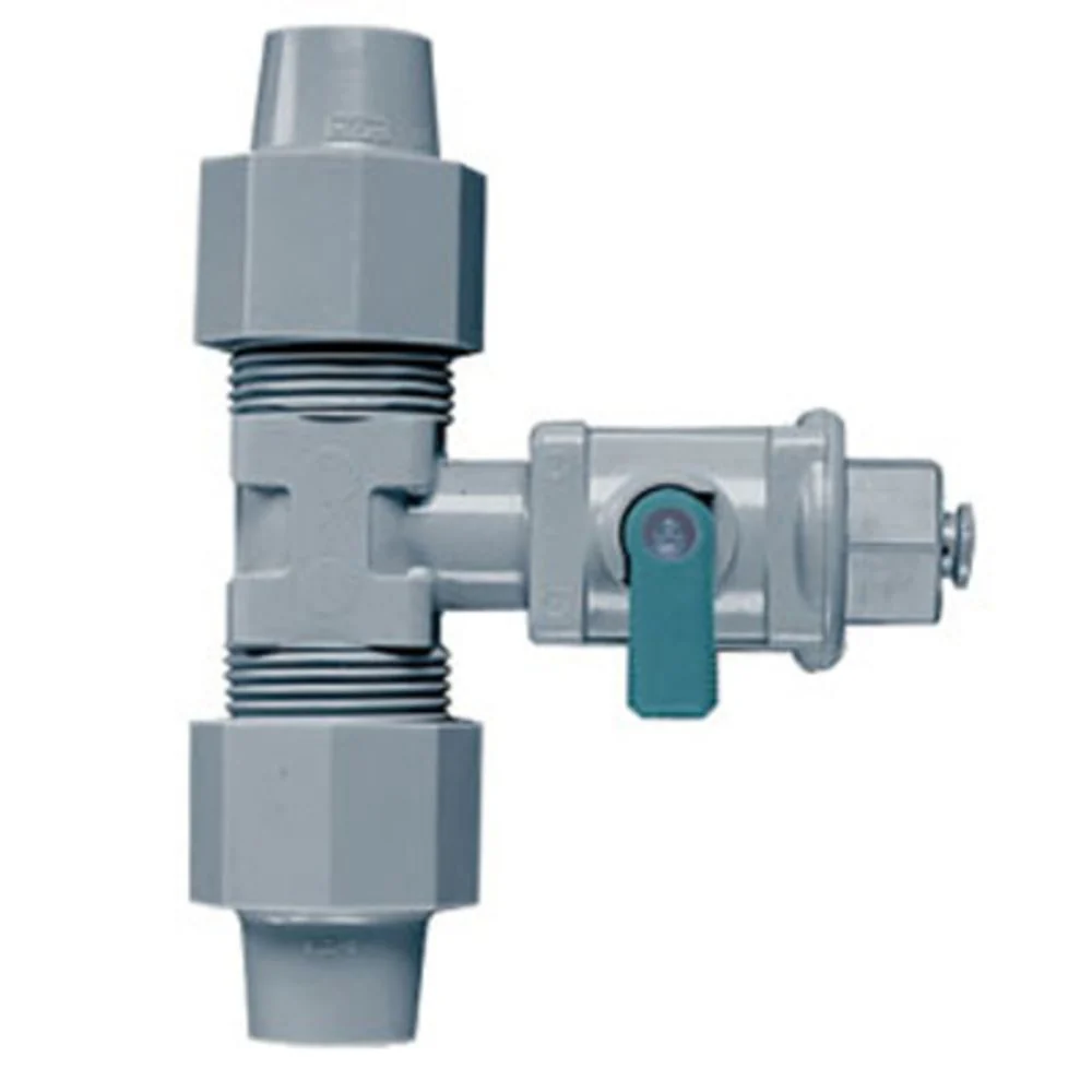 Mur-Lok R/O Pal Ball Valves For Plastic Tubing — 1/2 OD R/O Pal x BV 1/4 Female NPTF