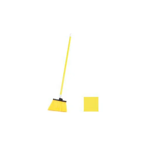 Carlisle Sparta Spectrum Duo-Sweep 11" Unflagged Angle Broom 56"L, Yellow - Pkg Qty 12