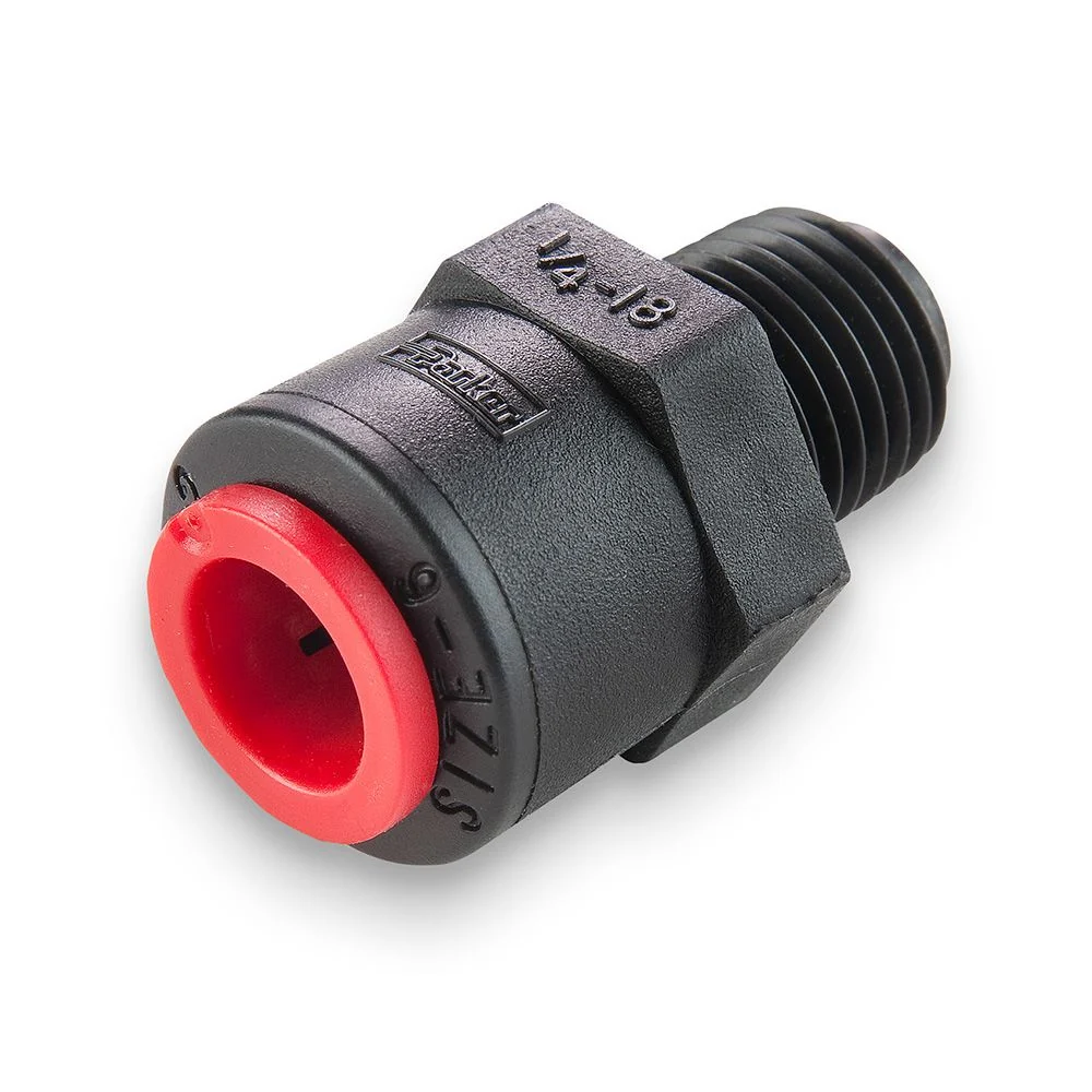 Kynar PVDF Check Valve 3/8 x 1/4 MNPT - 3.0 psi Crack Pressure — Box of 25
