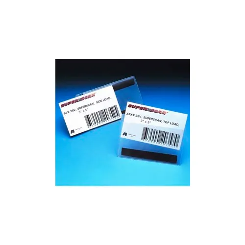 Label Holders, 5" x 7", Clear, Self Adhesive - Side Load (25 pcs/pkg)