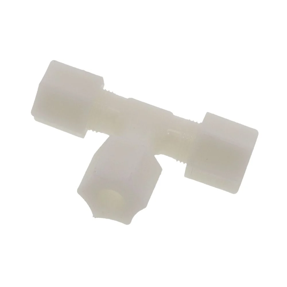JACO 70-6-N-O Nylon Union Tee 3/8 OD Tube x 3/8 OD Tube x 3/8 OD Tube — Single