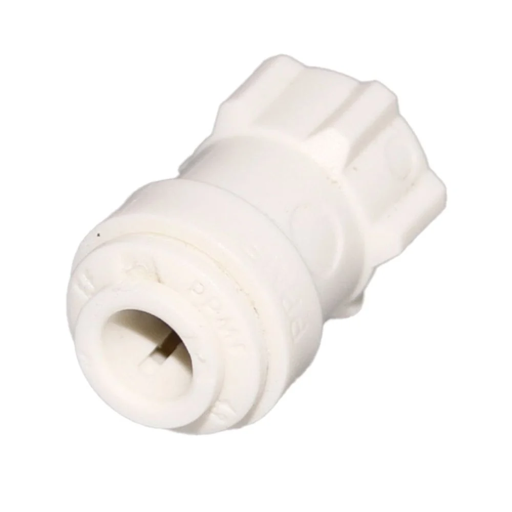 John Guest Faucet Connector UNS Polypro - 1/4 x 7/16-24 UNS — Box of 400