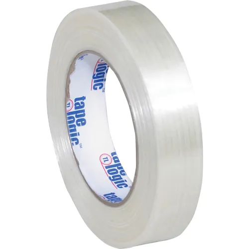 Tape Logic® 1500 Strapping Tape, 1" x 60 Yds., 5.1 Mil, Clear - Pkg Qty 12