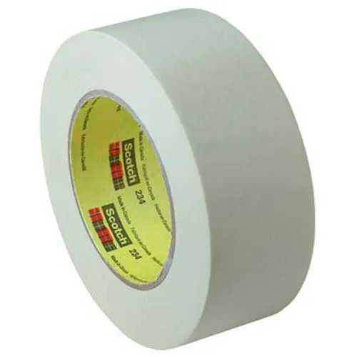 3M General Purpose Masking Tape 234 0.94"W x 60 Yards - Natural - Pkg Qty 36
