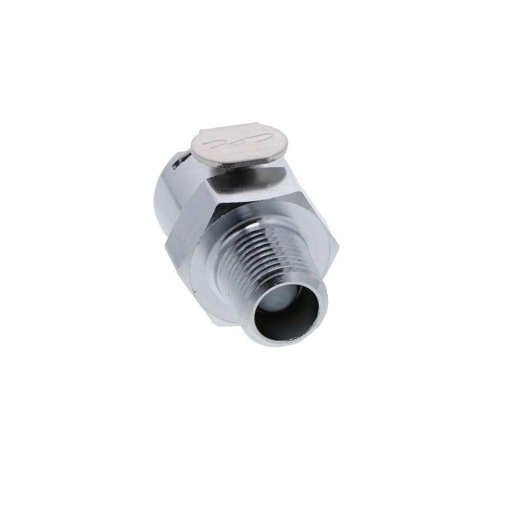 MCD1002 Valved Male Thread Coupling Body 1/8 NPT — Bag of 10