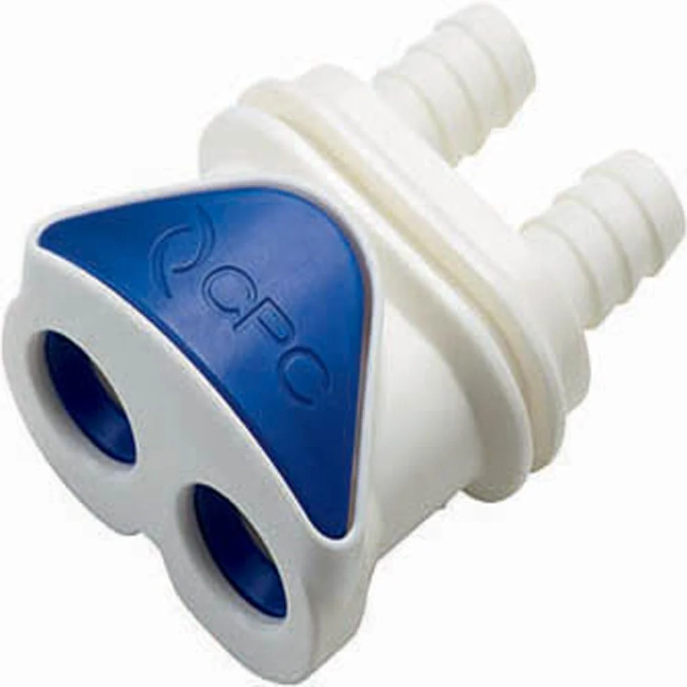 DPC17006 Non-Valved In-Line Hose Barb Coupling Body - 3/8 — Bag of 25