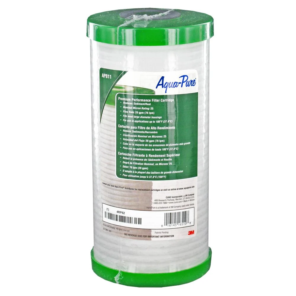 3M Aqua-Pure AP811 Filter 10" BB Graded Density, 25 micron — Box of 4