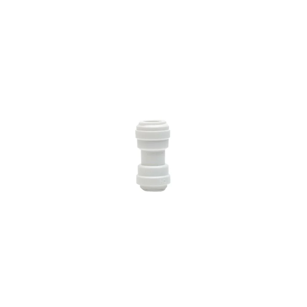DMfit Reducing Union Acetal White 1/2 QC x 3/8 QC — Box of 150