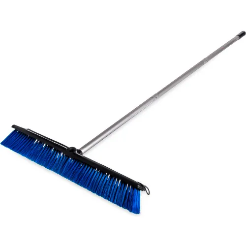 Carlisle Sweep Complete Floor Sweep W/Squeegee 24", Blue - 3621962414 - Pkg Qty 6