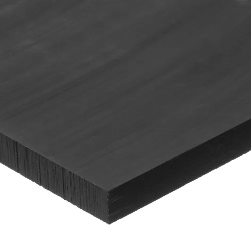 Black Acetal Plastic Sheet w/ LSE Acrylic Adhesive - 1/16" Thick x 12" Wide x 24" Long