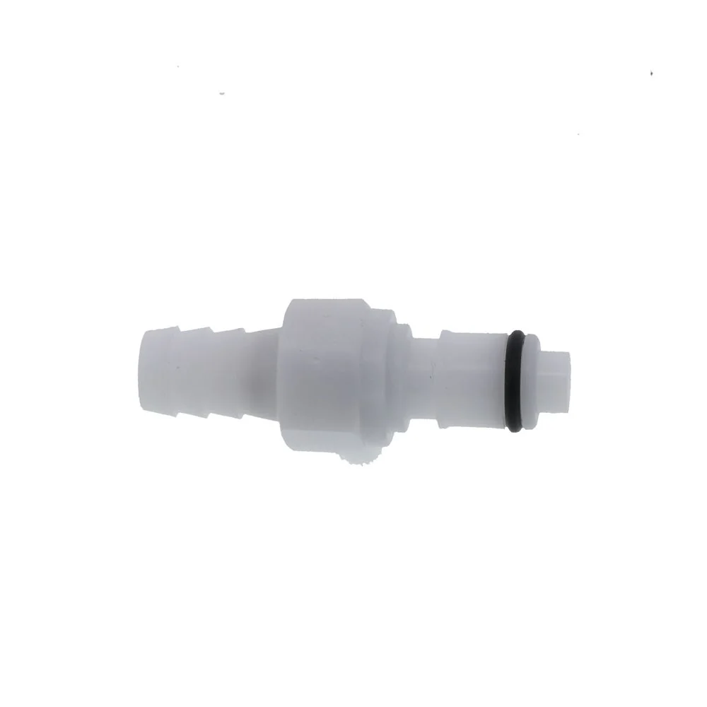 APCD22006 Valved In-Line Hose Barb Coupling Insert 3/8 ID Barb — Pack of 250