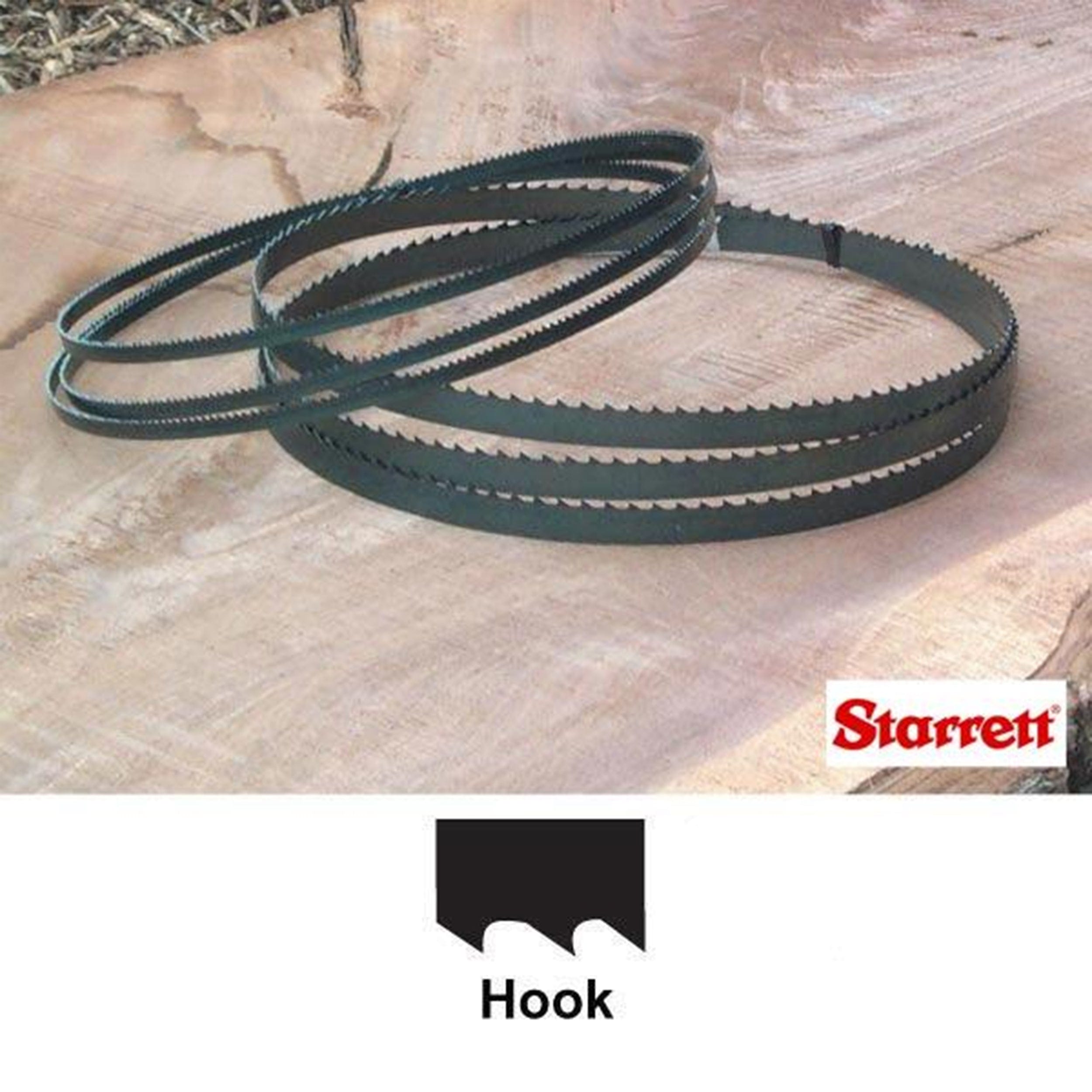 Duratec SFB Bandsaw Blade - 111" x 1/2" x .025" - 4 TPI - Hook
