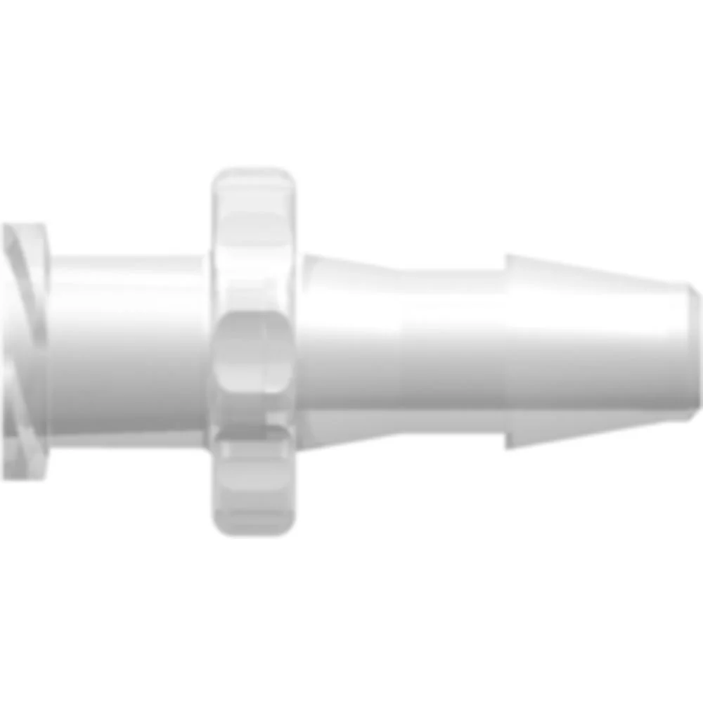 LinkTech Female Luer Thread Style to 200 Series Barb, 5/32" (4.0 mm) ID Tubing, Natural Polypropylene — Box of 10000