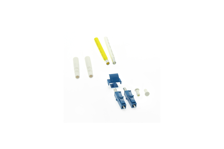LC/UPC Singlemode Duplex Connector – 2.0mm, Blue (10 Pack)