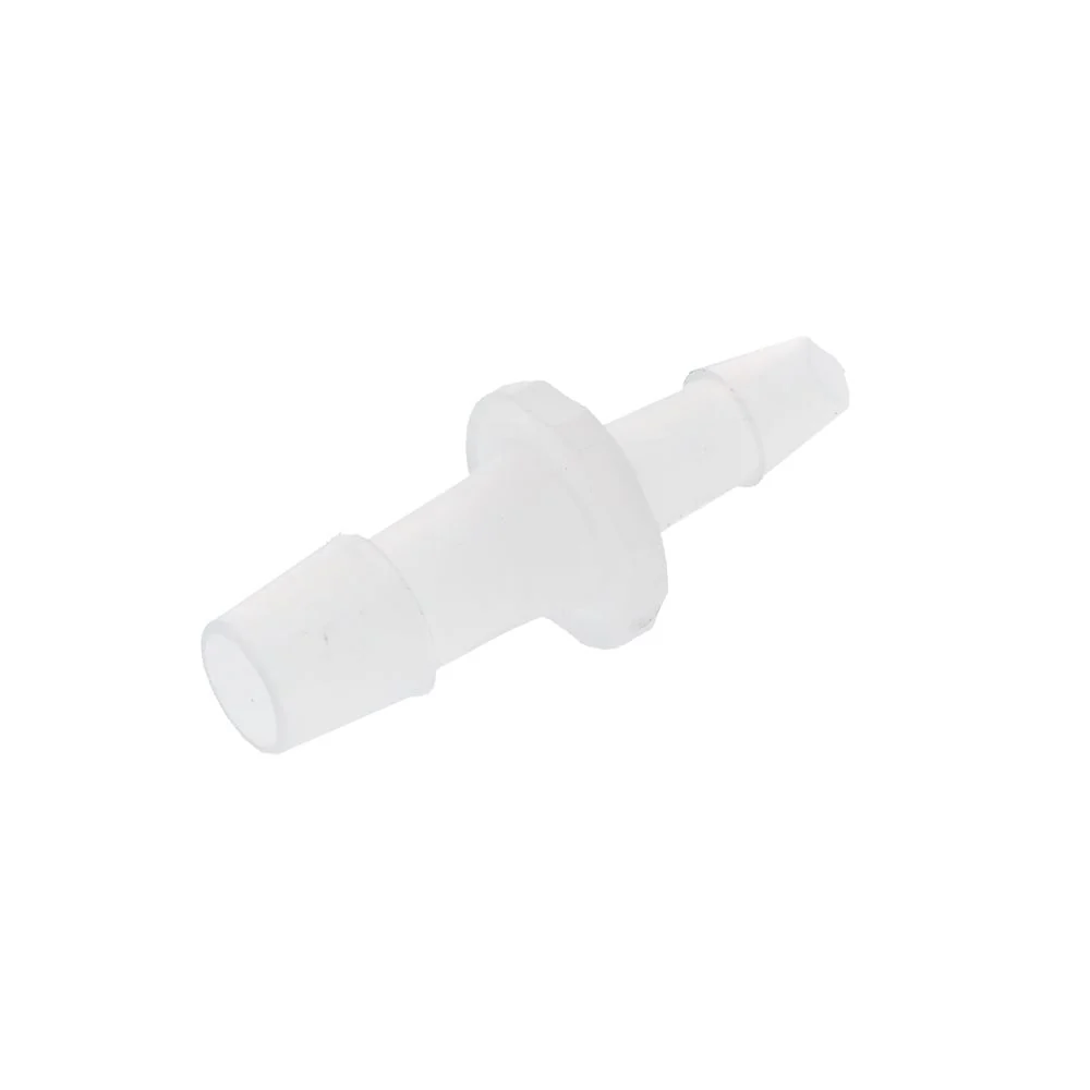 FitQuik Polypropylene Tube to Tube Straight Reducer Fitting - 3/8" ID barb x 1/4" ID — Pack of 1000