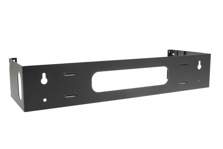Kendall Howard 2U Hinged Patch Panel Bracket