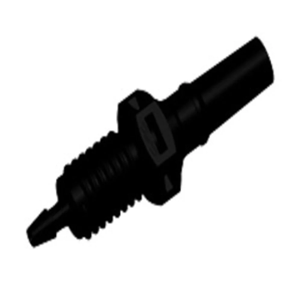 PMLM2131 Luer Fitting Black Nylon Panel Mount Male Luer X 1/16 HB — Pack of 1000