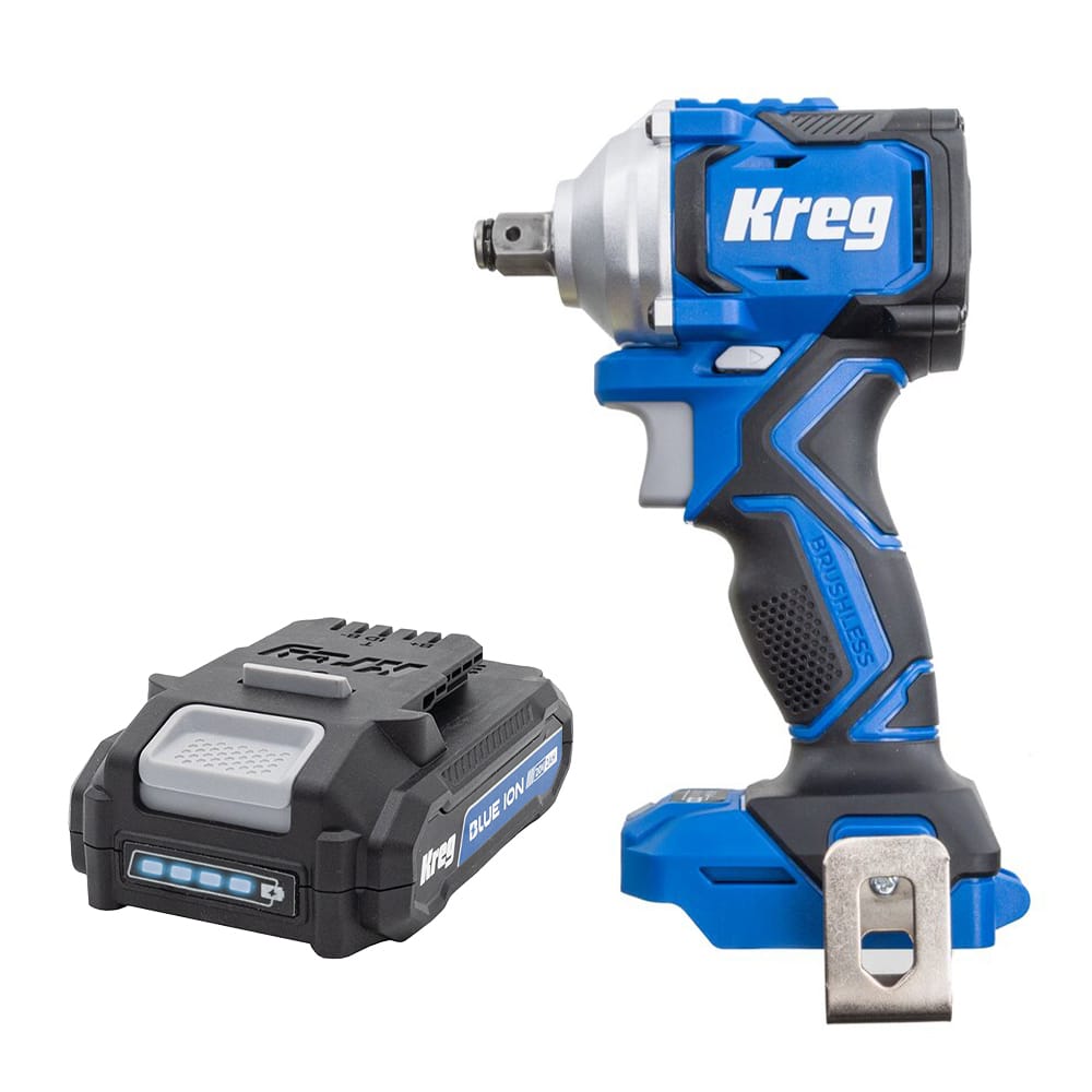 Ionic Drive 1/2” Compact Impact Wrench - 20V With 2AH Battery