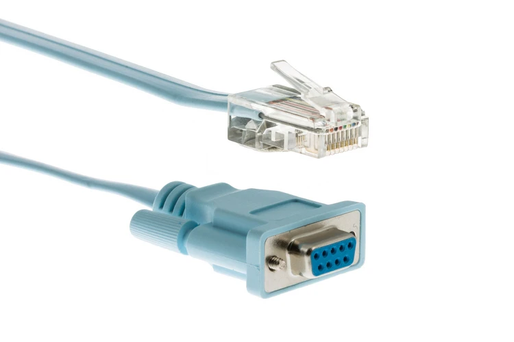 Cisco Compatible DB9 to RJ45 Console Cable, 6ft, RS232