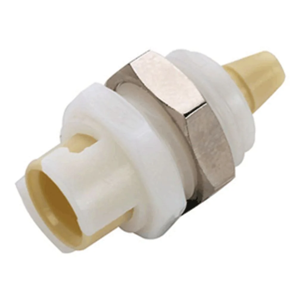 SMFPM0212 Non-Valved Panel Mount Hose Barb Coupling Body 1/8 Hose Barb — Single