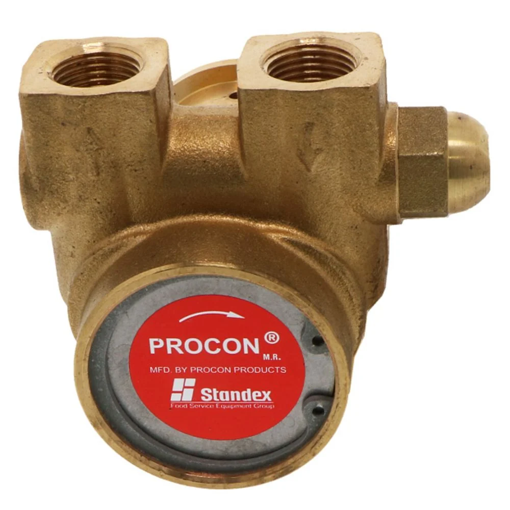 Procon Pump NSF Brass 35 GPH 3/8" NPT - 50 psi PRV w/ .188" Double Flat Drive (Clamp-on) — Pack of 12
