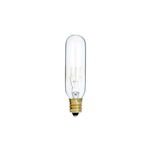 Satco S3910 15t6 15w Incandescent W/ Candelabra Base Bulb - Pkg Qty 10
