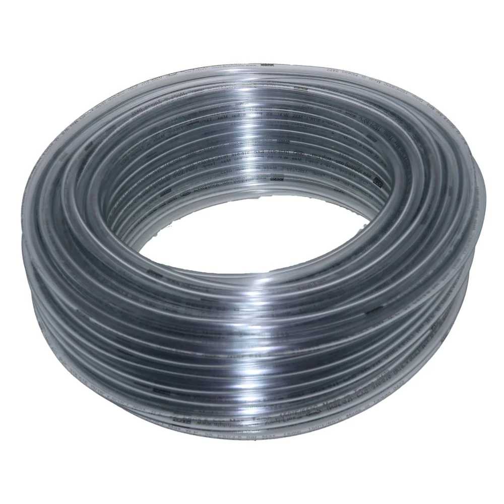 Clear Flexible PVC Tubing 3/16 ID x 5/16 OD — 50 Feet