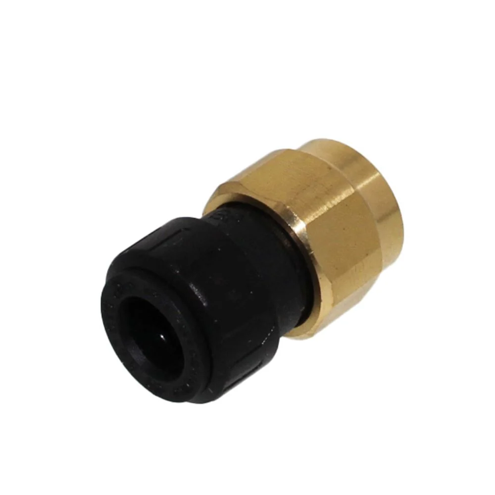 John Guest ProLock Female Connector NPS - 1 CTS x 1 NPS (Brass Nut) — Single